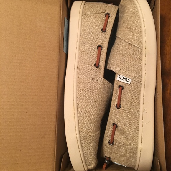 Toms Bimini Natural Burlap - Picture 3 of 6